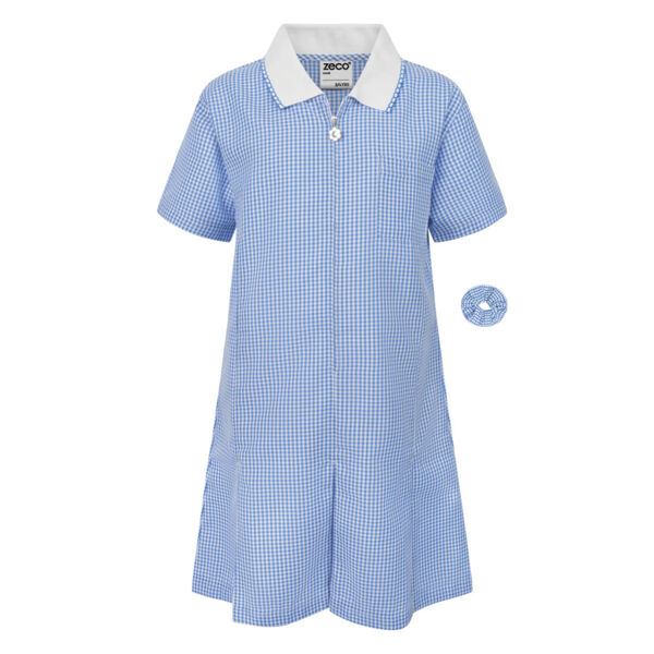 Zeco Summer Dress Blue Thumbnail